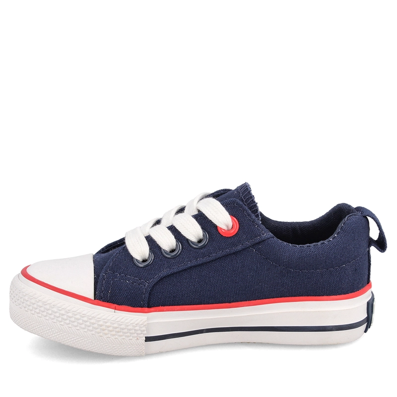 CANVAS NIÑO BUBBLEGUMMERS ASTORGA AZUL-ROJO - 3