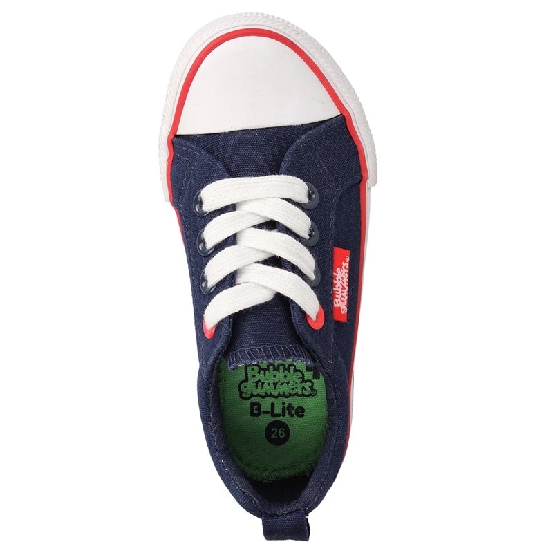 CANVAS NIÑO BUBBLEGUMMERS ASTORGA AZUL-ROJO - 6