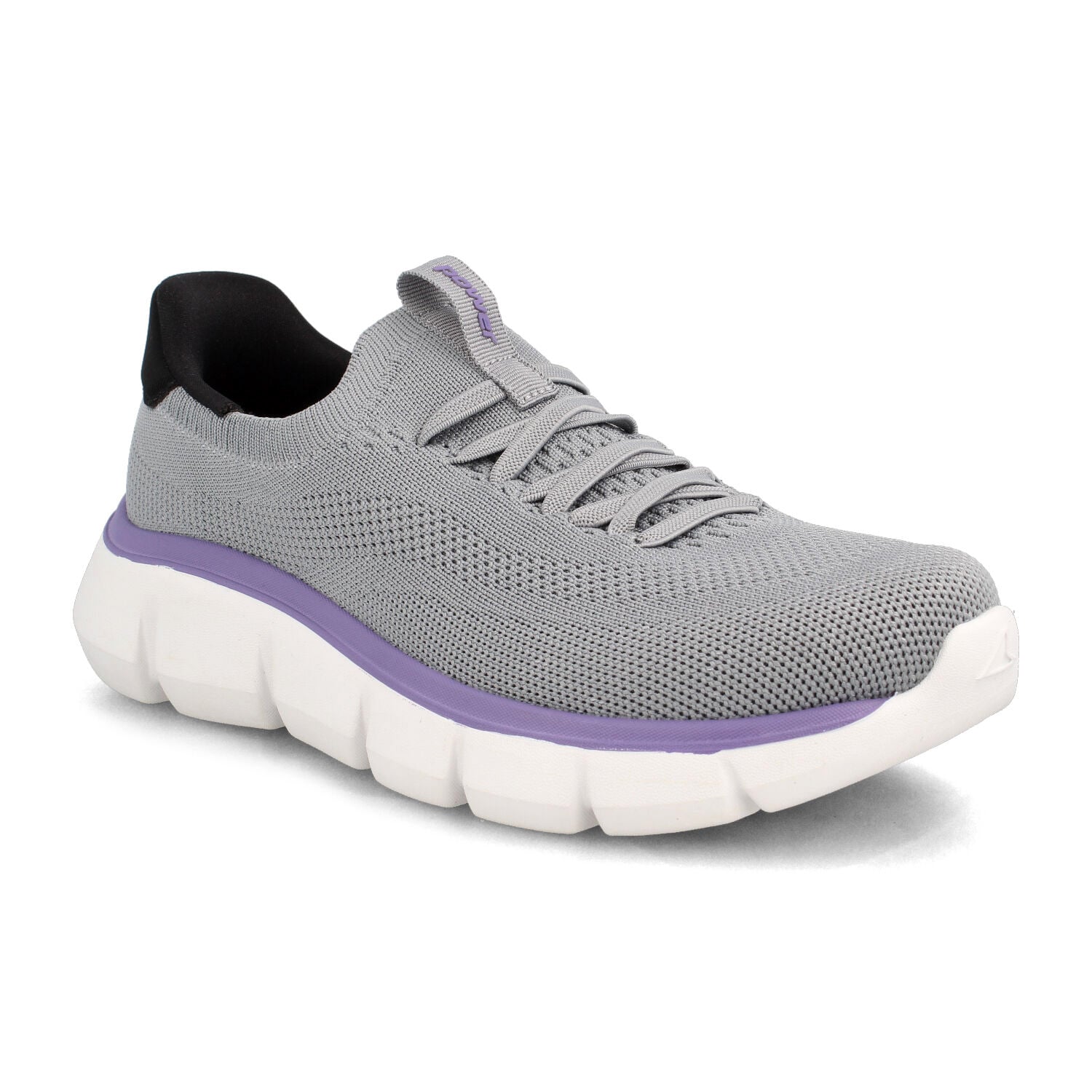 ZAPATILLA POWER MUJER ENGAGE ULTRA 100 STR RUNNING GRIS - 2