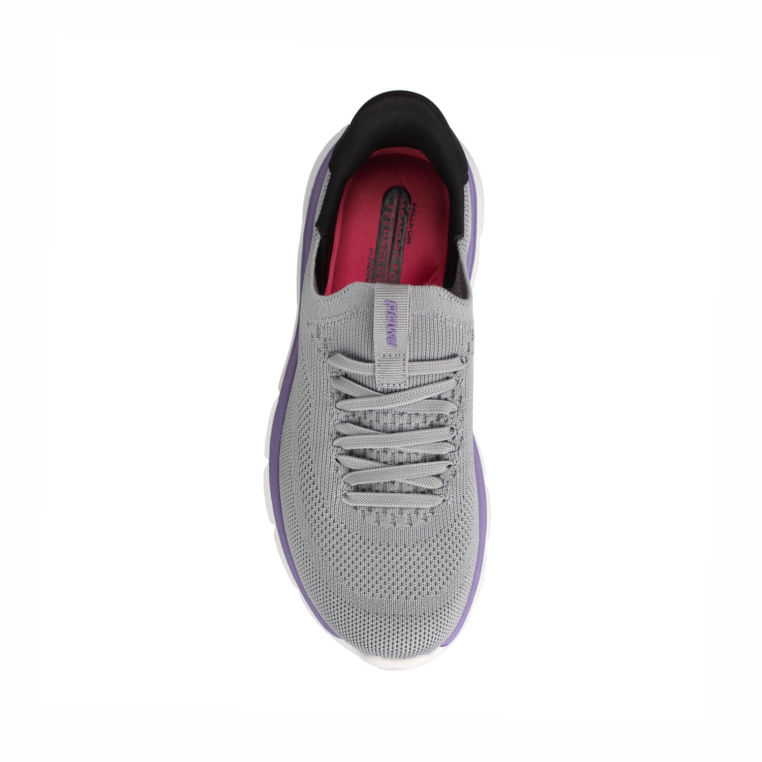 ZAPATILLA POWER MUJER ENGAGE ULTRA 100 STR RUNNING GRIS - 4