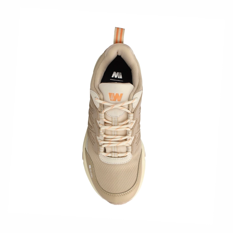 ZAPATILLA OUTDOOR MUJER WEINBRENNER X-HIKER DRIFT LOW BEIGE - 4