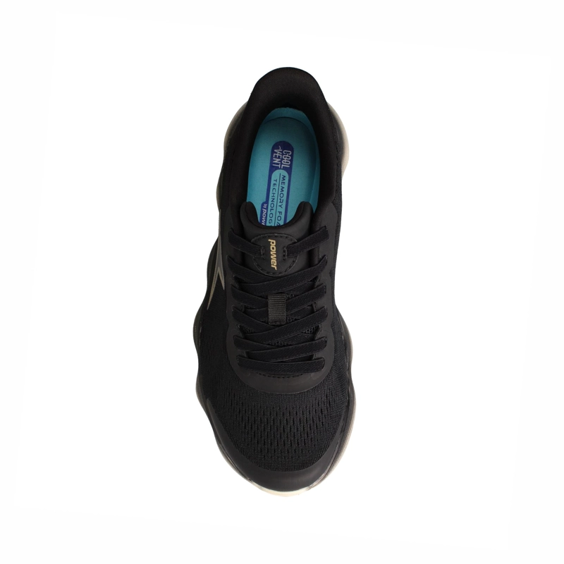 ZAPATILLA MUJER POWER MELLO V2 NEGRO - 4