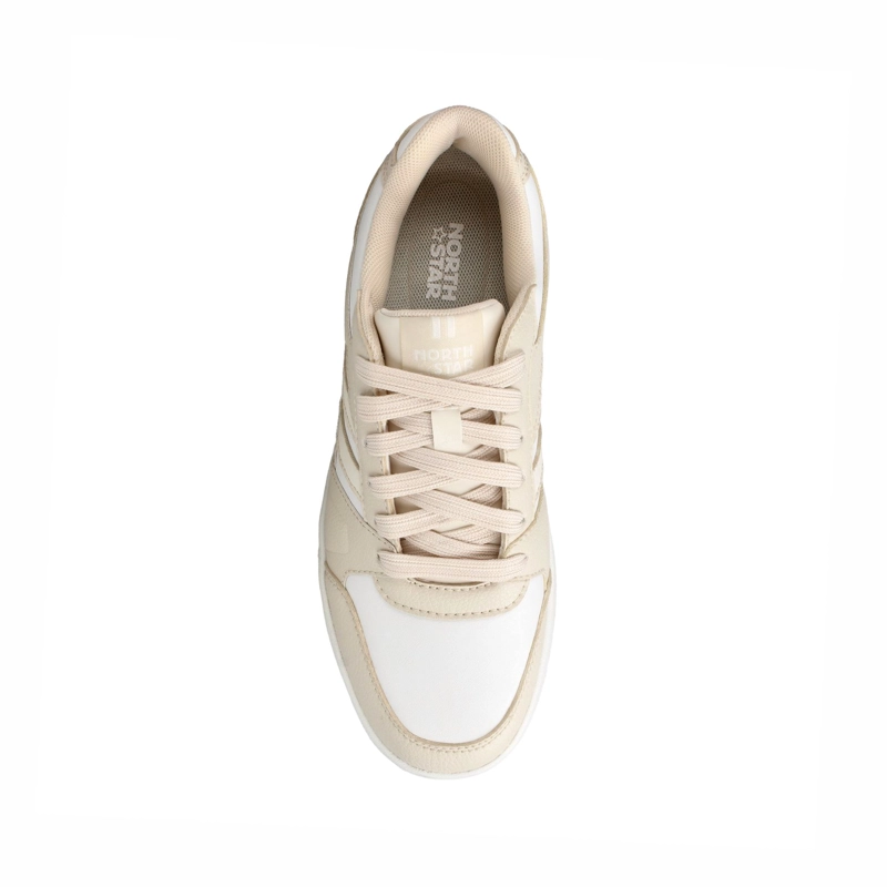ZAPATILLA MUJER NORTH STAR HEM BEIGE - BLANCO - 4