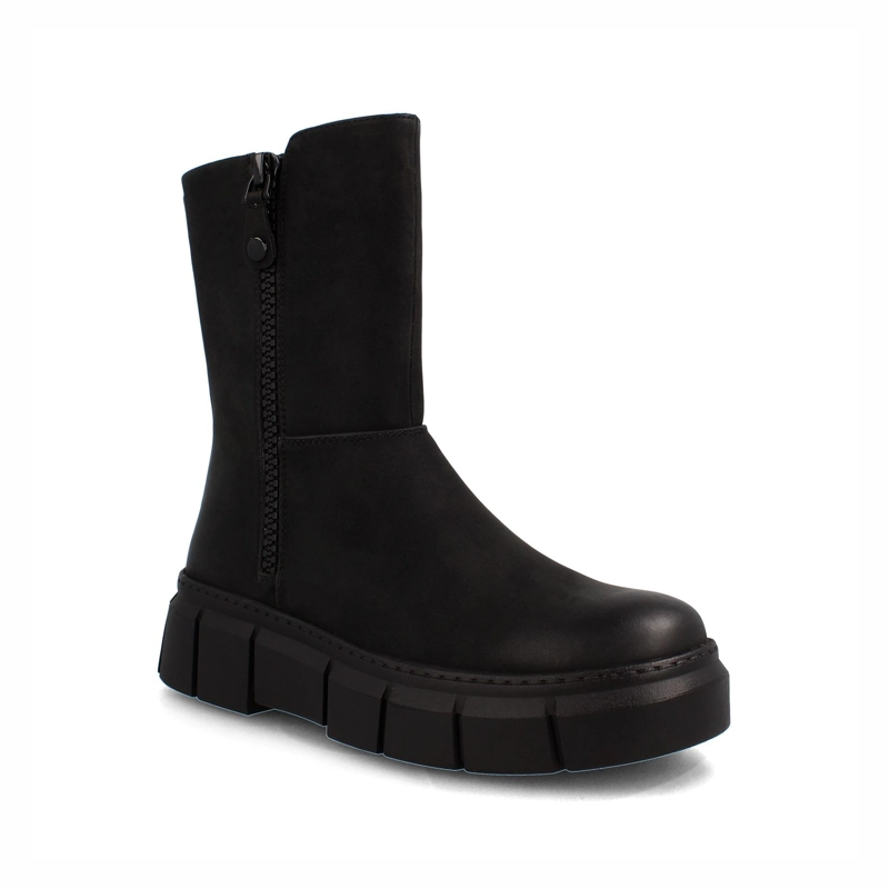 BOTA MUJER BATA ROSE NEGRO - 2