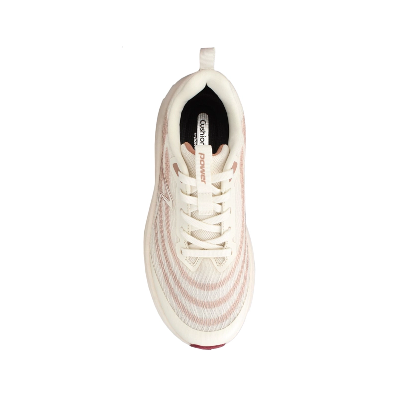 ZAPATILLA MUJER POWER ENERGY RIPPLE SONOS RUNNING BEIGE - 4