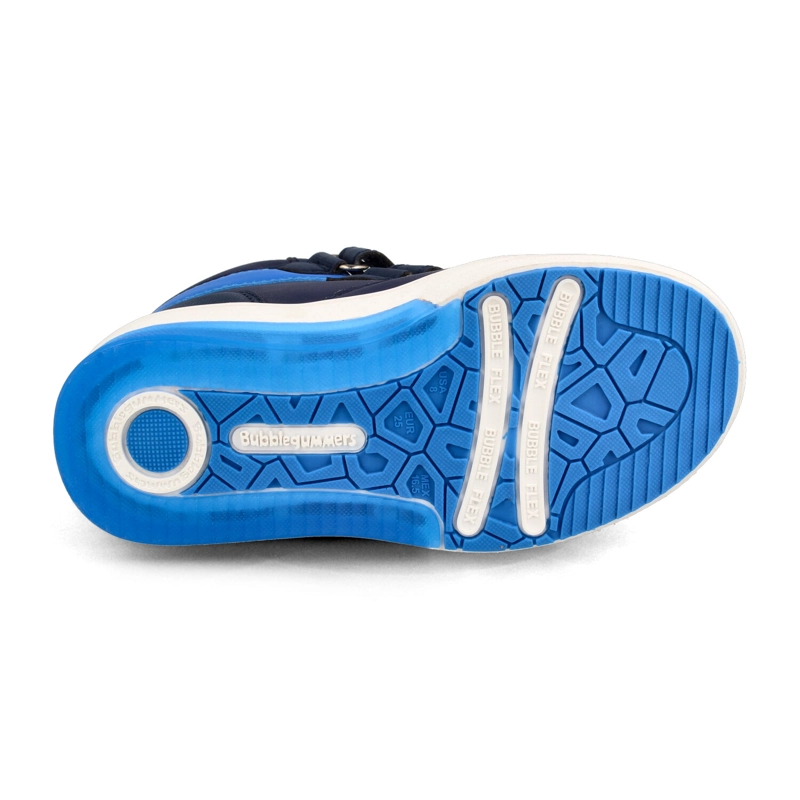 BOTA NIÑO BUBBLEGUMMERS NEON AZUL - 5
