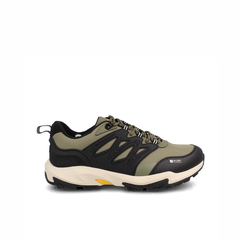 ZAPATILLA HOMBRE WEINBRENNER X-HIKER DRIFT LOW VERDE - 1