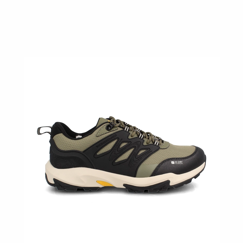 ZAPATILLA HOMBRE WEINBRENNER X-HIKER DRIFT LOW VERDE - 1
