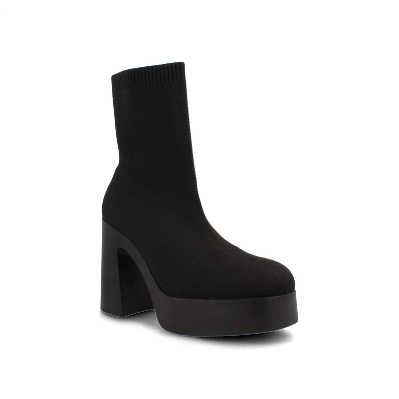 BOTIN MUJER BATA WOLFI NEGRO - 2