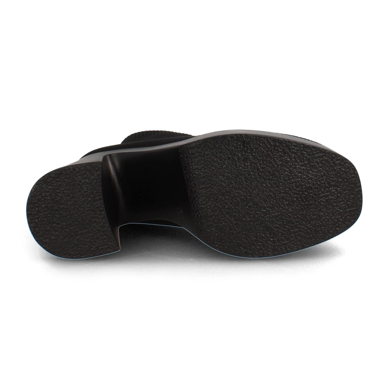 BOTIN MUJER BATA WOLFI NEGRO - 5
