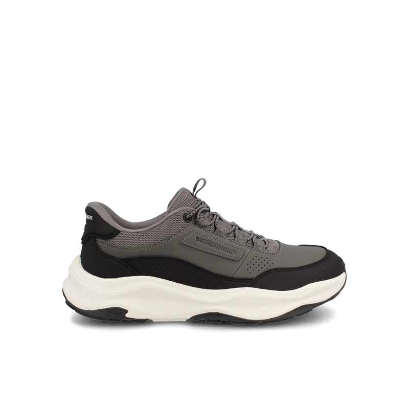 ZAPATILLA HOMBRE WEINBRENNER JAVA LITE RUSHOLME GRIS - 1