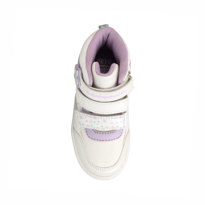 BOTIN NIÑA BUBBLEGUMMERS NEON BLANCO - 4