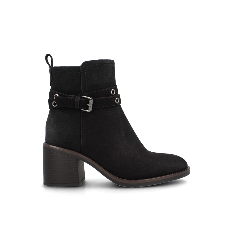 BOTIN MUJER BATA OLIVIA NEGRO - 1