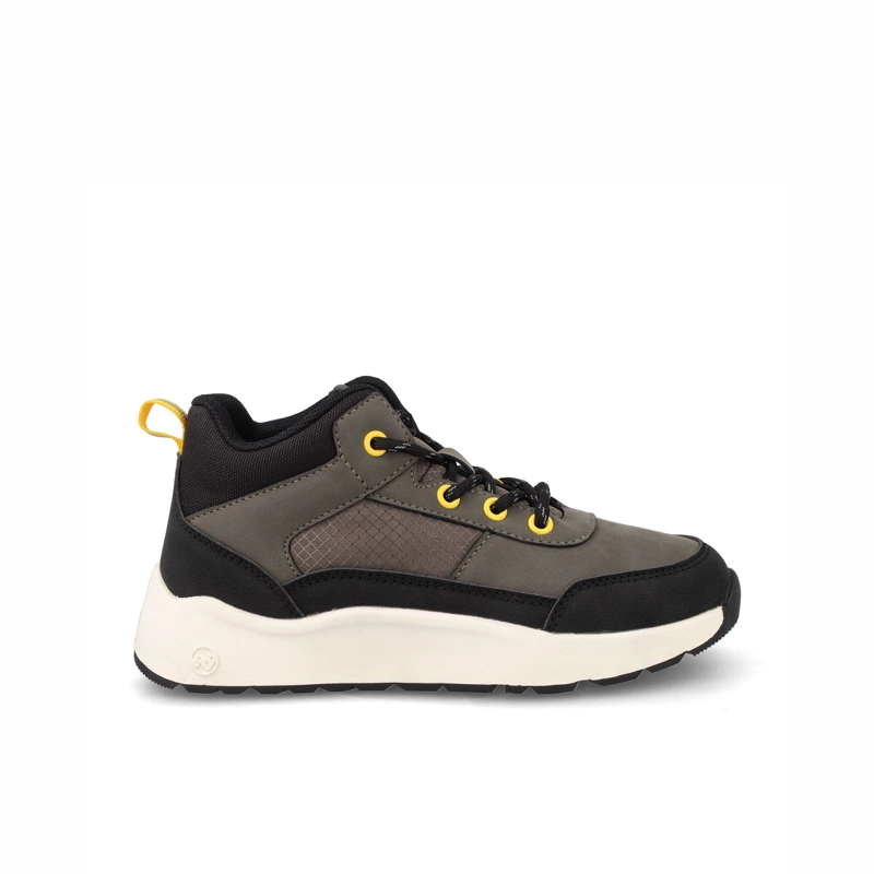 BOTIN NIÑO BUBBLEGUMMERS CAMPBELL GRIS - 1
