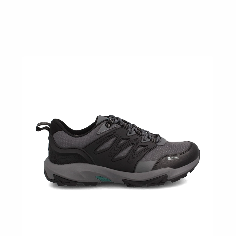 ZAPATILLA HOMBRE WEINBRENNER X-HIKER DRIFT LOW GRIS - 1