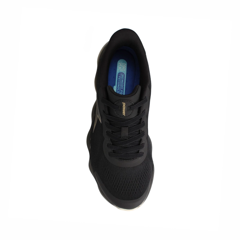 ZAPATILLA HOMBRE POWER MELLO V2 WALKING NEGRO - 4