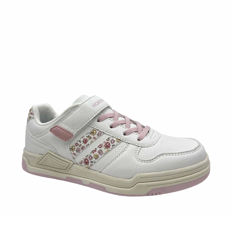 ZAPATILLA NIÑA NORTH STAR COURT 86 BLANCO - 2