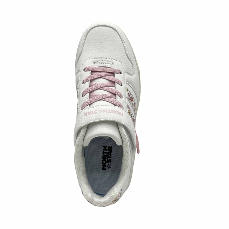 ZAPATILLA NIÑA NORTH STAR COURT 86 BLANCO - 3
