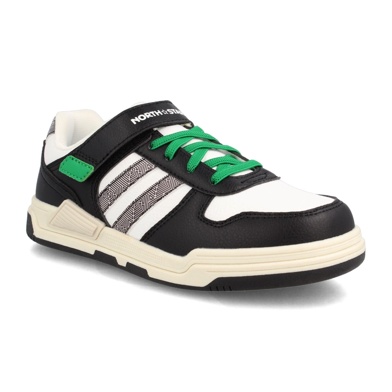 ZAPATILLA NIÑO NORTH STAR COURT 86 NEGRO - 2