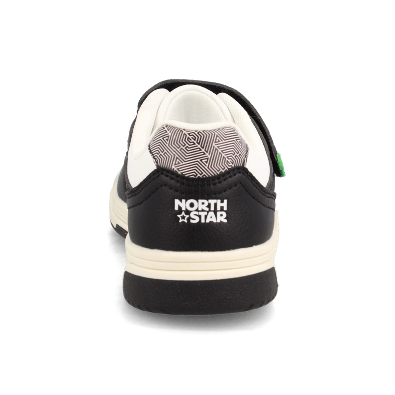 ZAPATILLA NIÑO NORTH STAR COURT 86 NEGRO - 3