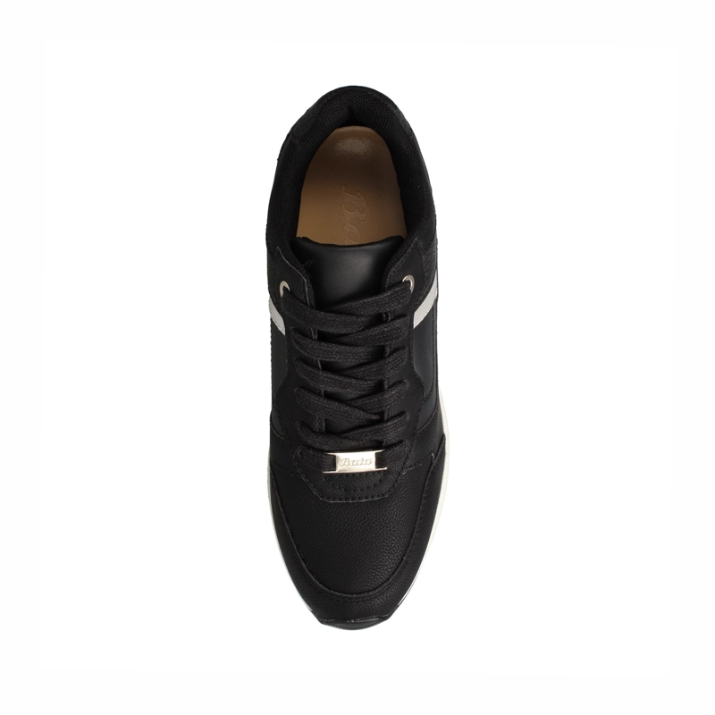 ZAPATILLA MUJER BATA MELODY NEGRO - 4