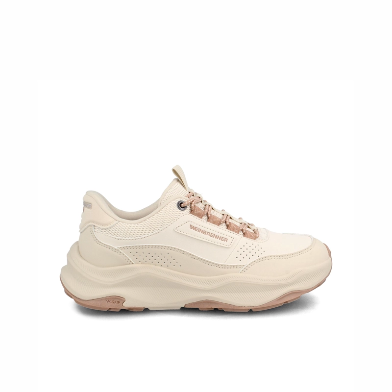 ZAPATILLA MUJER WEINBRENNER JAVA LITE RUSHOLME BEIGE - 1