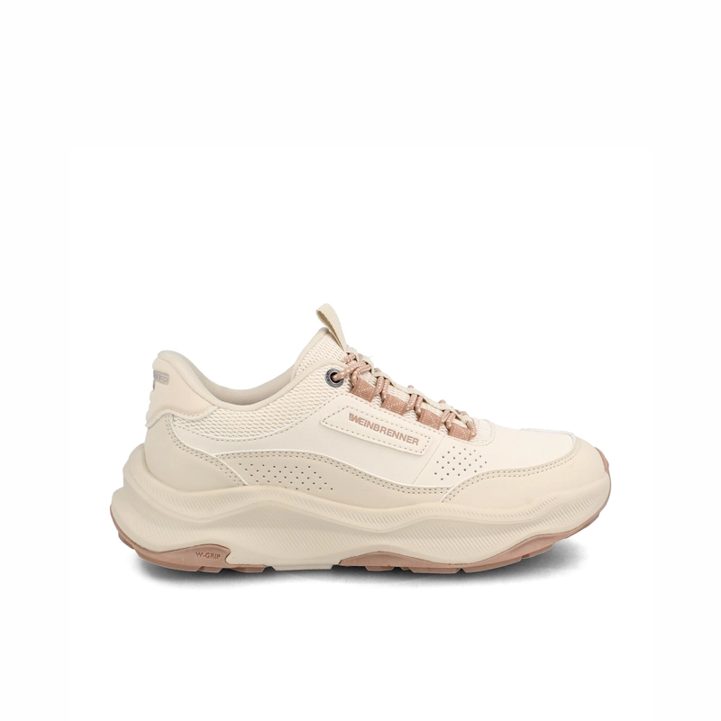 ZAPATILLA MUJER WEINBRENNER JAVA LITE RUSHOLME BEIGE - 1