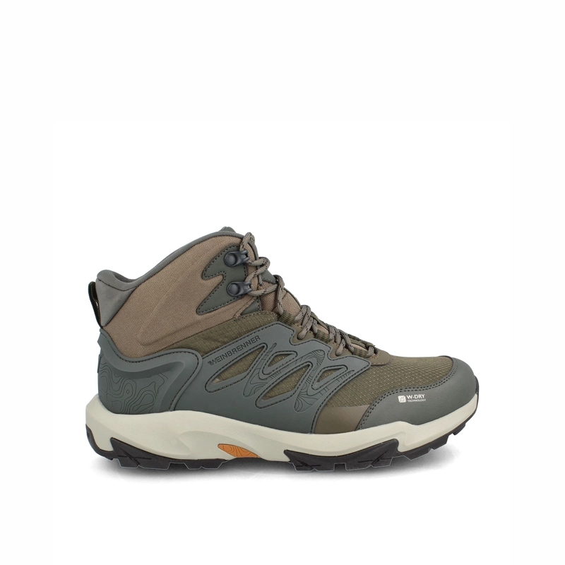 BOTIN OUTDOOR HOMBRE WEINBRENNER X-HIKER WILD HI WILD VERDE - 1