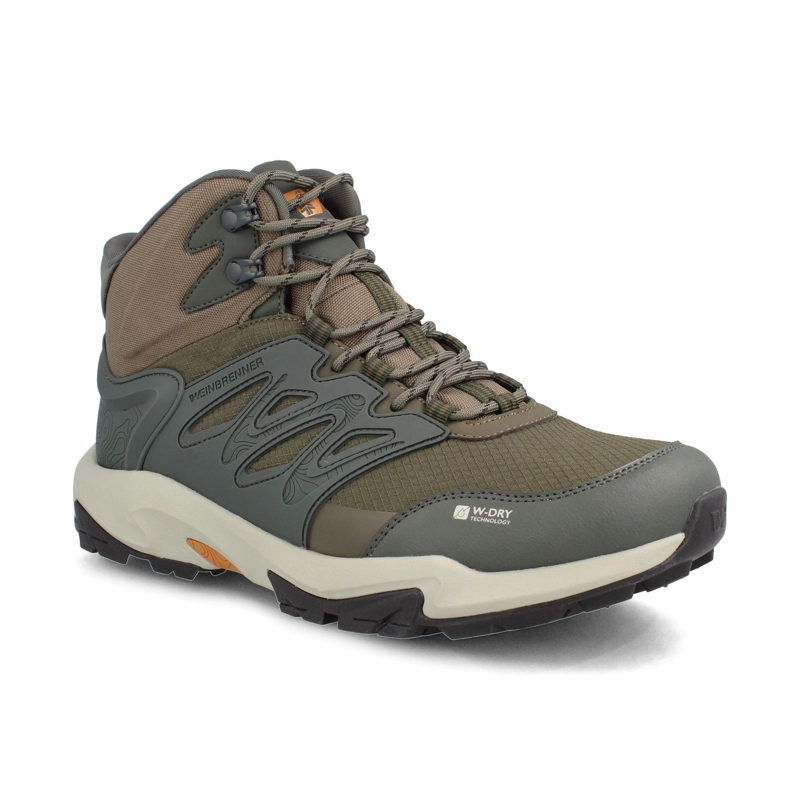 BOTIN OUTDOOR HOMBRE WEINBRENNER X-HIKER WILD HI WILD VERDE - 2