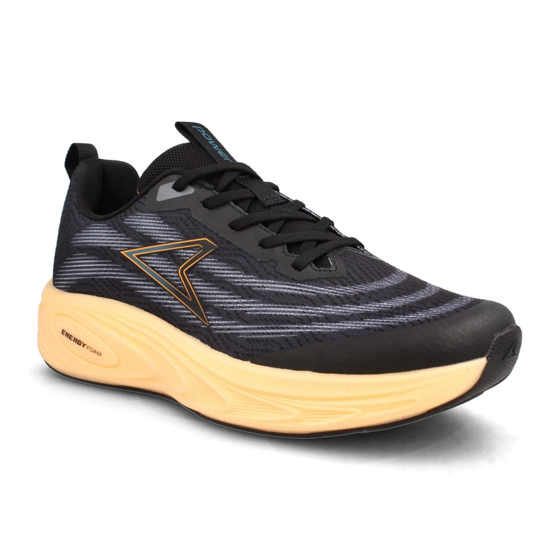 ZAPATILLA HOMBRE POWER ENERGY RIPPLE SONOS RUNNING NEGRO - 2