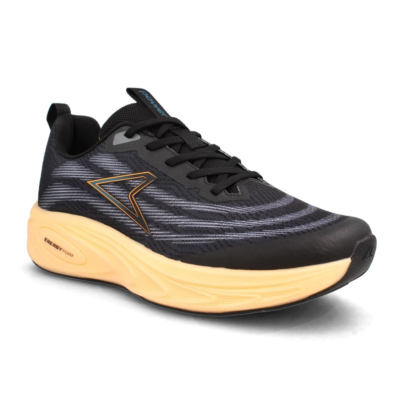 ZAPATILLA HOMBRE POWER ENERGY RIPPLE SONOS RUNNING NEGRO - 2