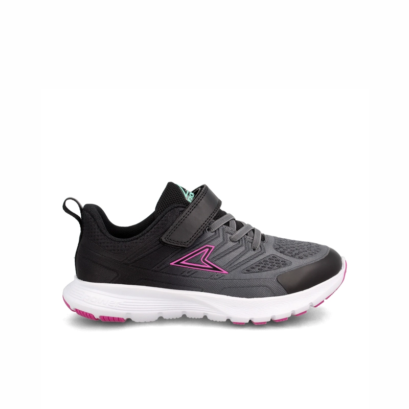 ZAPATILLA DEPORTIVA NIÑA POWER WAVE BANI NEGRO - 1