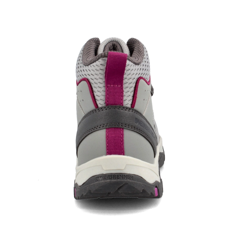 BOTIN OUTDOOR MUJER WEINBRENNER BAXTER WAYFIND HI GRIS - 3