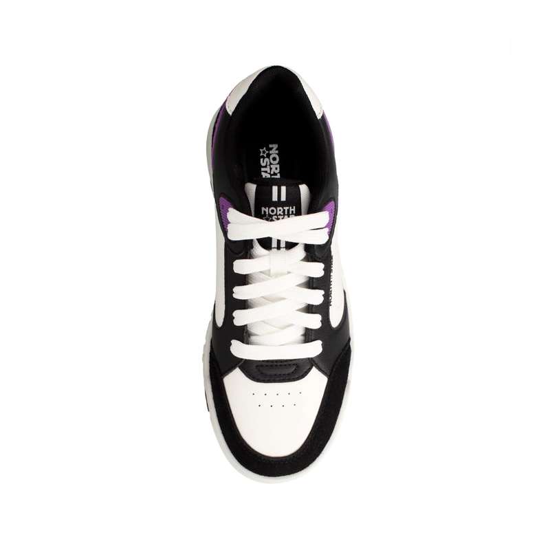 ZAPATILLA MUJER NORTH STAR SKATER WAVE NEGRO - 4