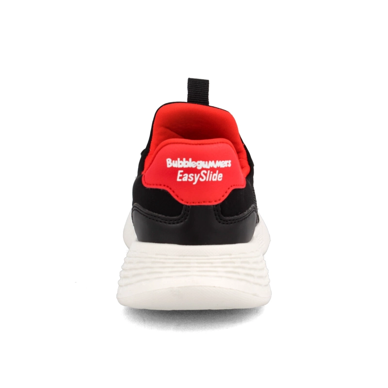 ZAPATILLA NIÑA BUBBLEGUMMERS FORD NEGRO - ROJO - 3