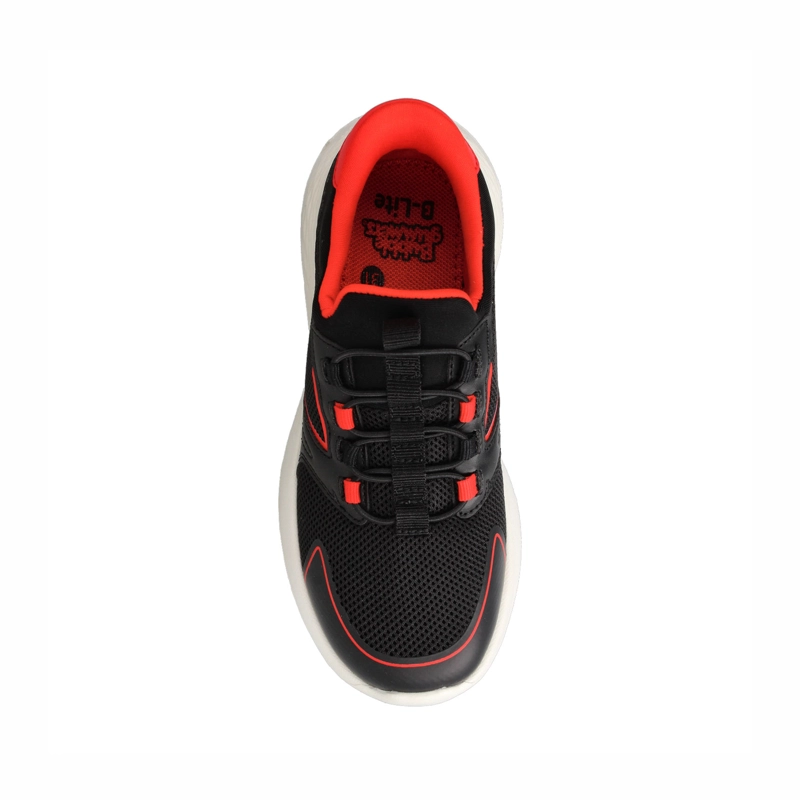 ZAPATILLA NIÑA BUBBLEGUMMERS FORD NEGRO - ROJO - 4