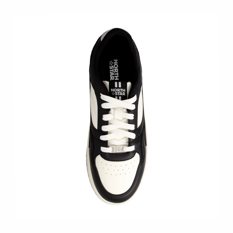 ZAPATILLA MUJER NORTH STAR LUZE BLANCO - NEGRO - 4