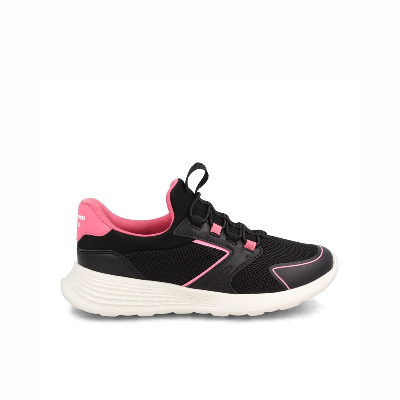 ZAPATILLA NIÑA BUBBLEGUMMERS FORD NEGRO - ROSA - 1
