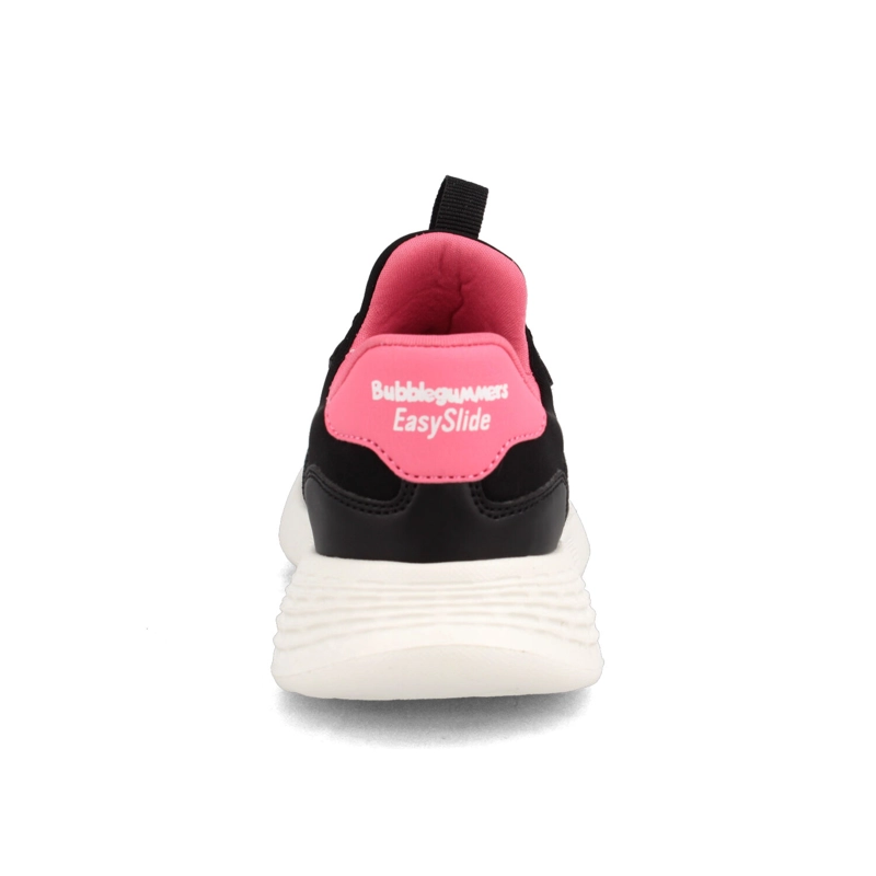 ZAPATILLA NIÑA BUBBLEGUMMERS FORD NEGRO - ROSA - 3