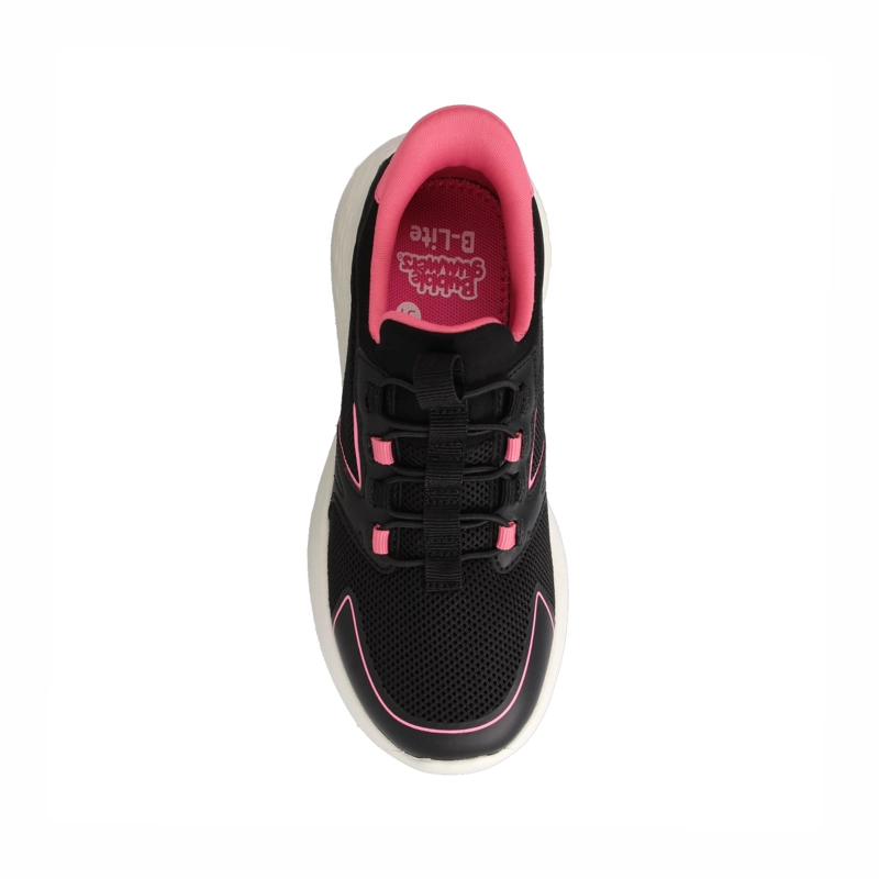 ZAPATILLA NIÑA BUBBLEGUMMERS FORD NEGRO - ROSA - 4