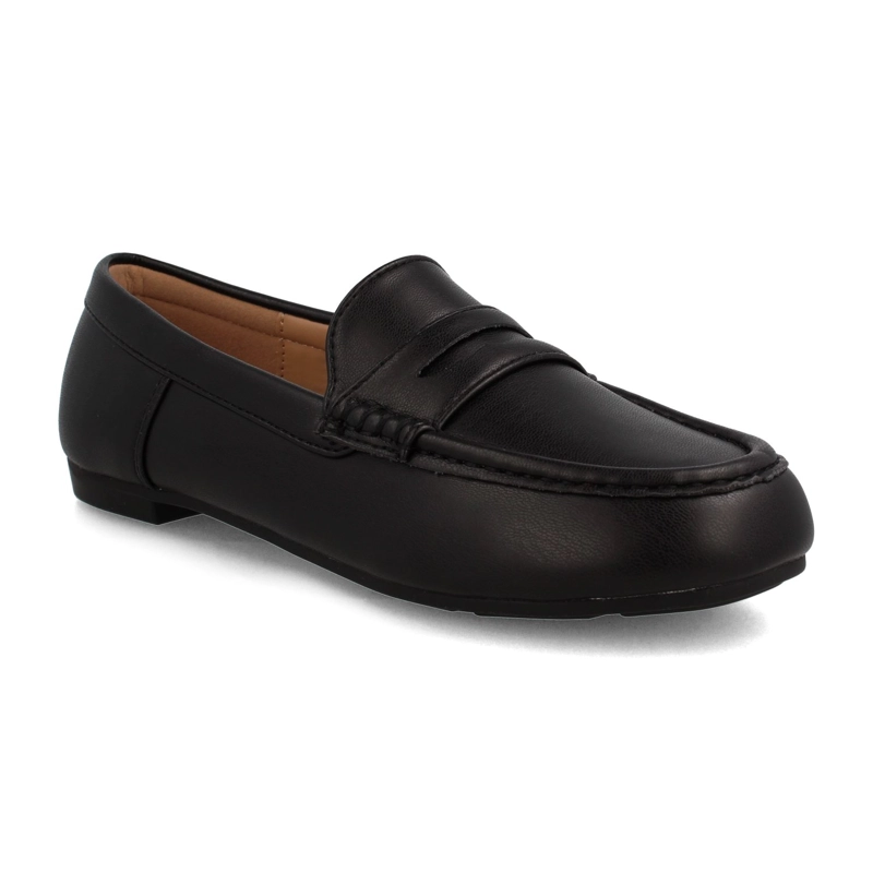 MOCASIN MUJER BATA VIRGINIA NEGRO - 2