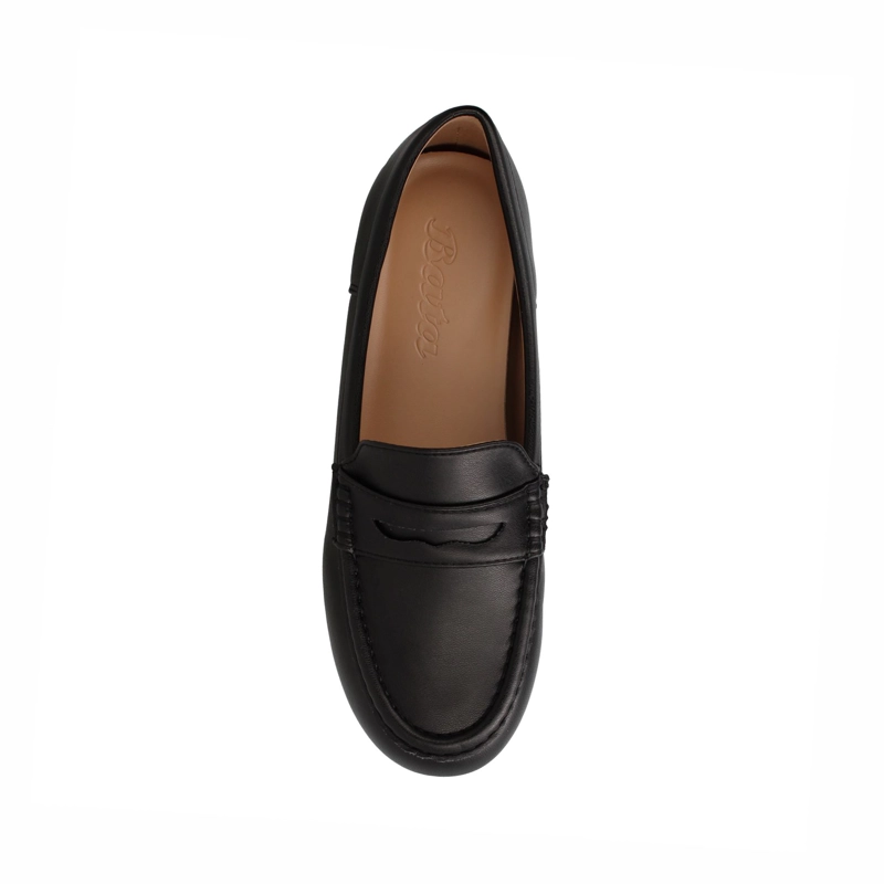 MOCASIN MUJER BATA VIRGINIA NEGRO - 4