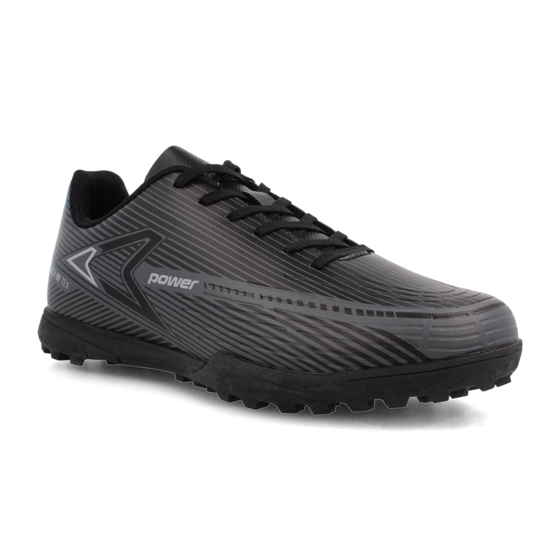 ZAPATILLA NIÑO POWER BRACE NEGRO - 2