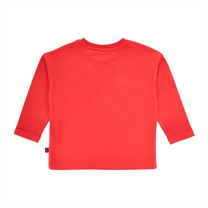 POLERA NIÑO BUBBLEGUMMERS SORRENTO ROJO - 2