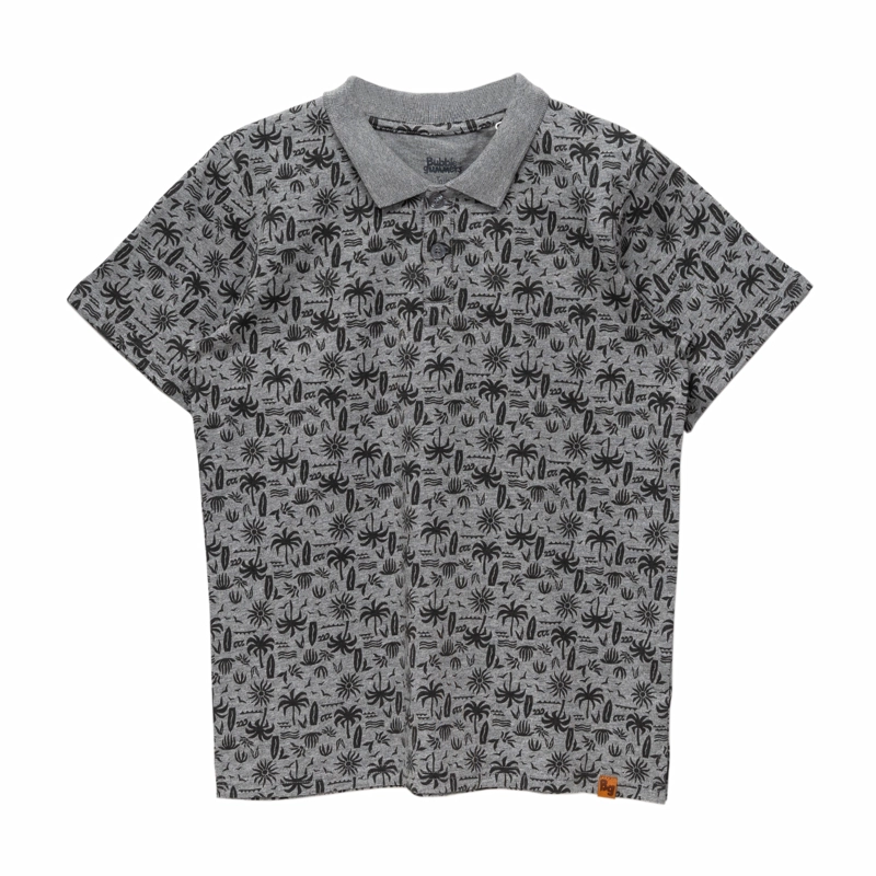 POLERA NIÑO BUBBLEGUMMERS CONDELL GRIS - 1