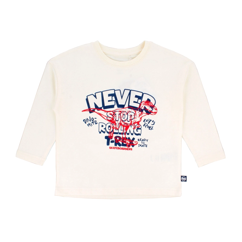 POLERA NIÑO BUBBLEGUMMERS SORRENTO BLANCO - 1