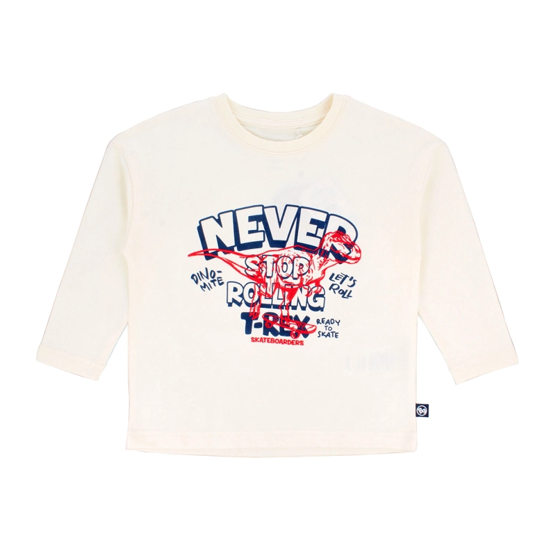 POLERA NIÑO BUBBLEGUMMERS SORRENTO BLANCO - 1