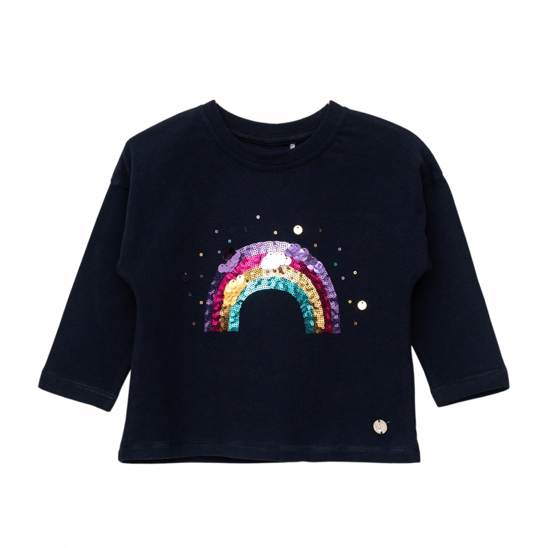 POLERA NIÑA BUBBLEGUMMERS NATA AZUL - 1