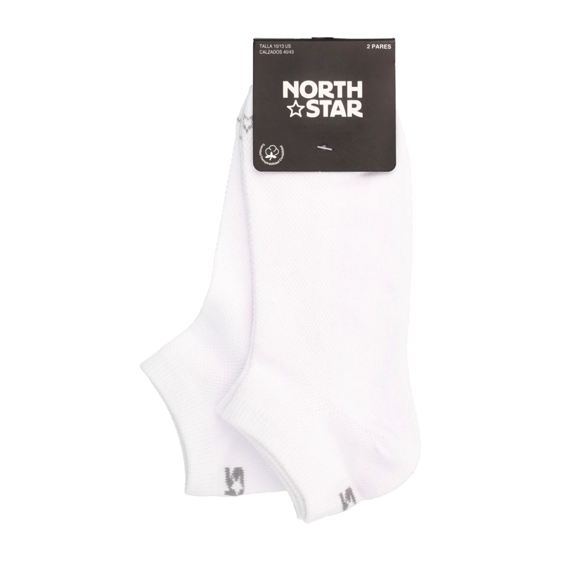 CALCETINES MUJER NORTH STAR WOMEN LINER X 2 BLANCO - 1