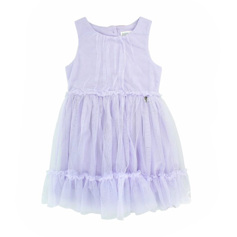 VESTIDO NIÑA BUBBLEGUMMERS MILA AZUL - 1
